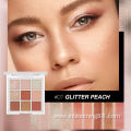 High Quality Cosmetic 9 Colors Glitter Eye Shadow